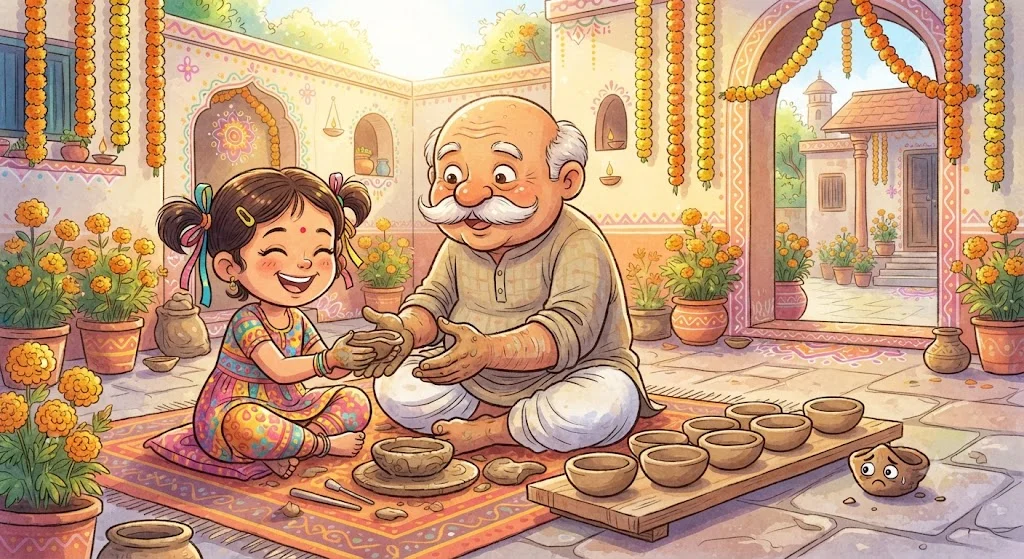 Chhotu Diye Ki Diwali - Pyaari Diwali Kahani Bacchon Ke Liye