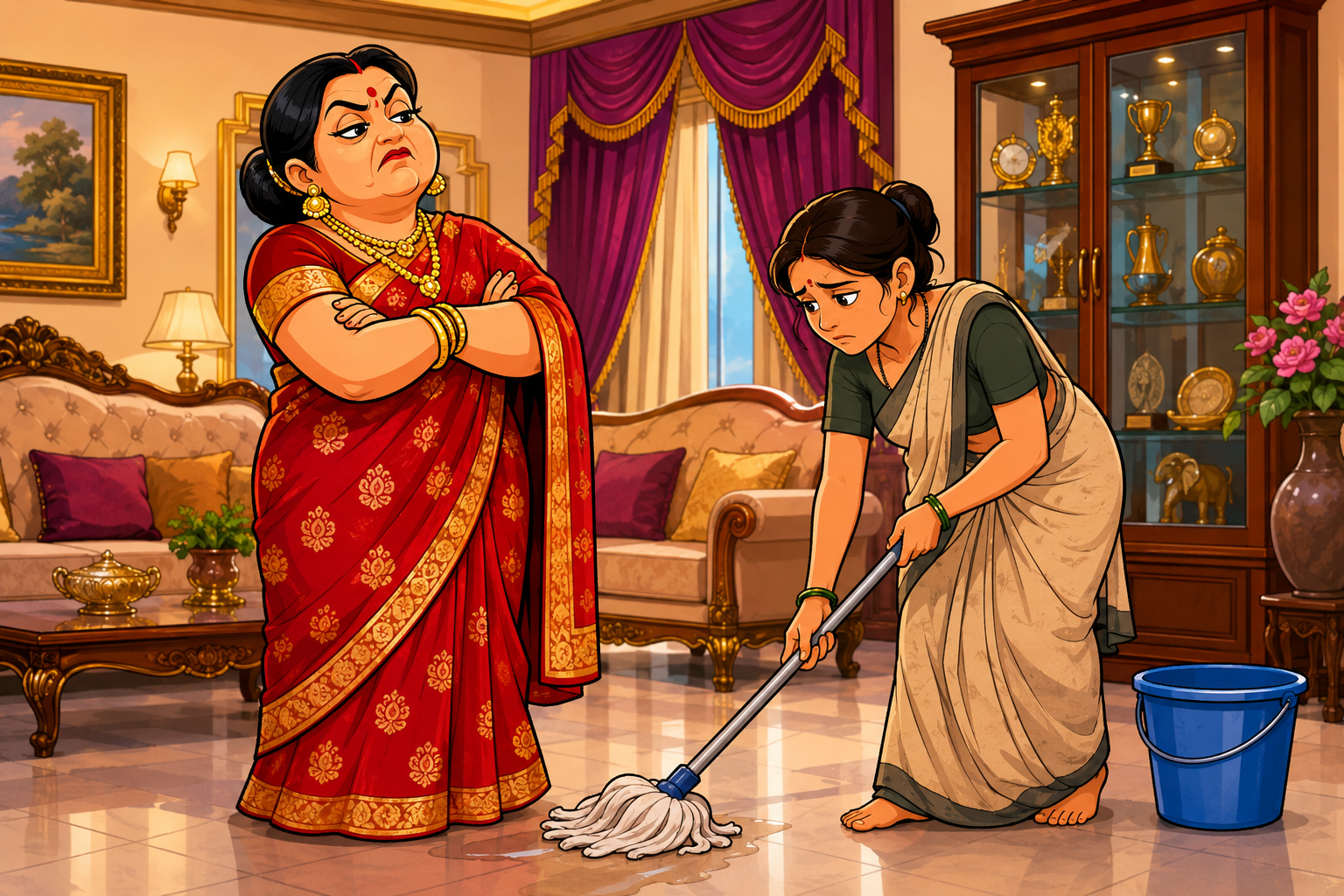 Lalchi Saas Aur Garib Bahu - Saas Bahu Ki Kahani