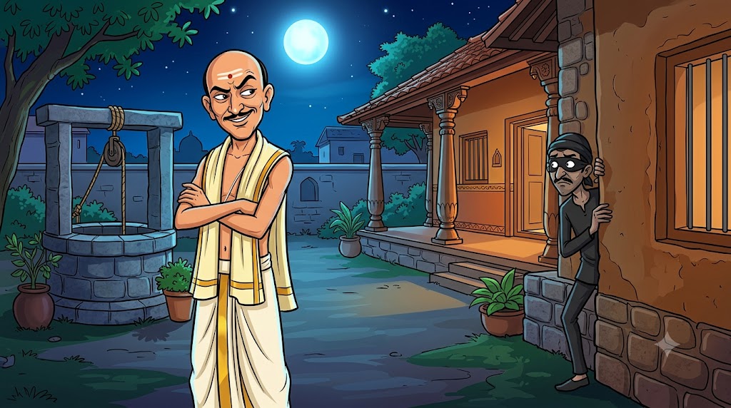 Tenali Raman Aur Chor - Majedar Wisdom Story